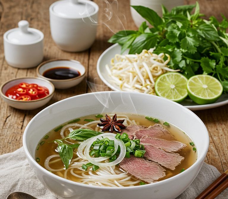 Classic Pho Bo: Vietnamese Beef Noodle Soup