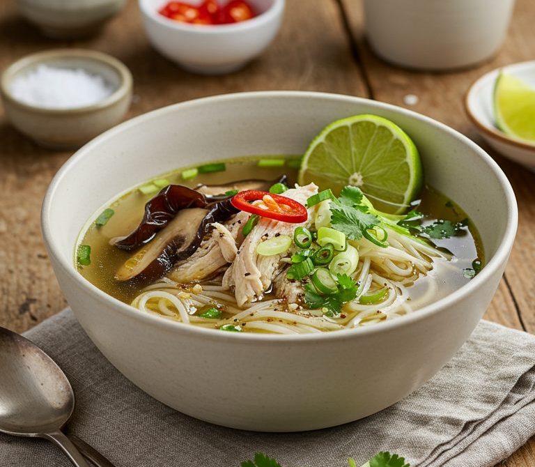 Mien Ga: Vietnamese Glass Noodle Chicken Soup