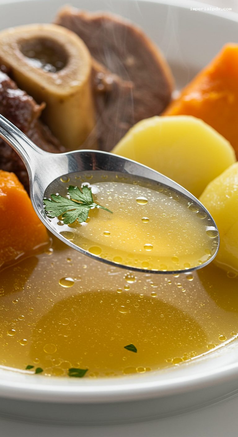 Puchero Criollo: Two-Course Beef and Hen Stew – Closeup