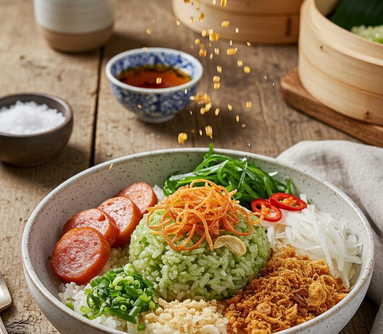 Savory Xoi Man Breakfast Bowl
