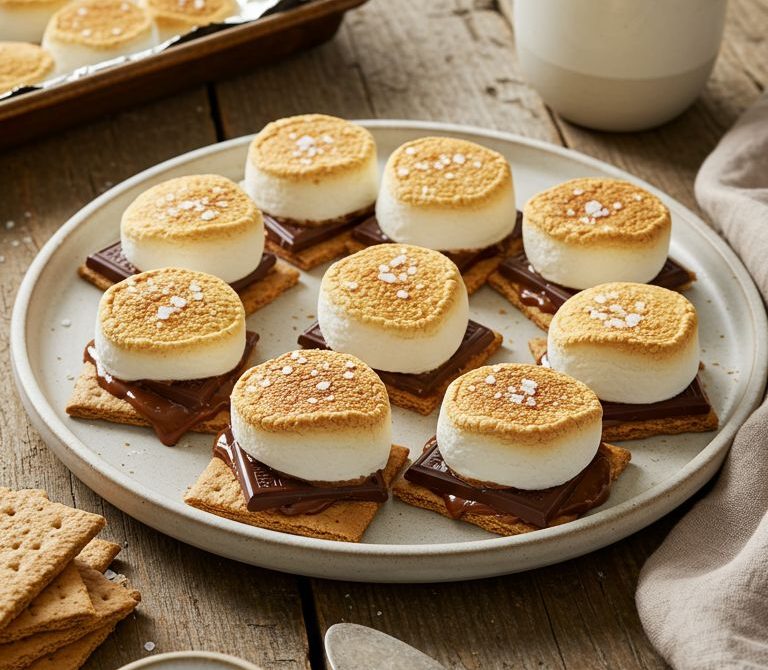 Sheet-Pan S’mores with Flaky Sea Salt