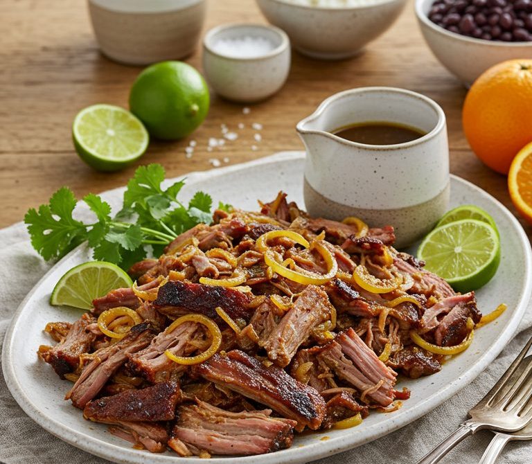 Slow Cooker Cuban Mojo Pork Shoulder