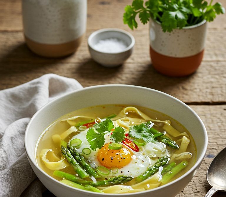 Vietnamese Crab and Asparagus Soup (Sup Mang Cua)