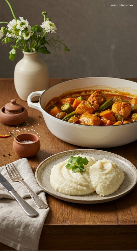 Angolan Calulu de Peixe with Okra and Funge – Imperial Recipes