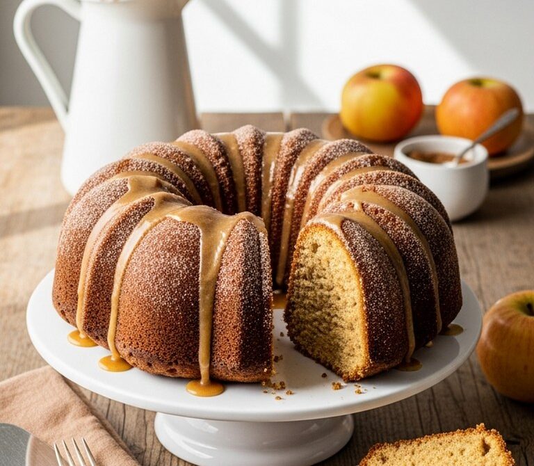 Apple Cider Doughnut Bundt Cake