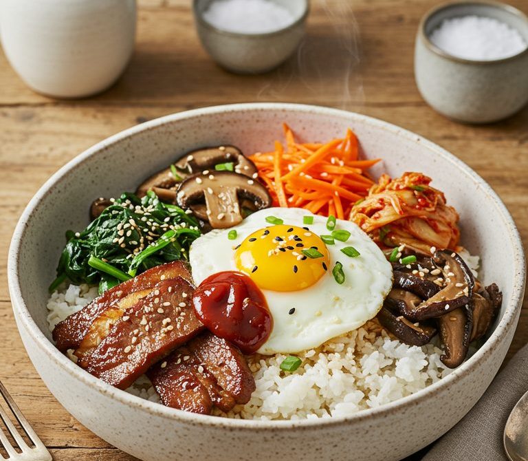 Bibimbap with Gochujang and Toppings