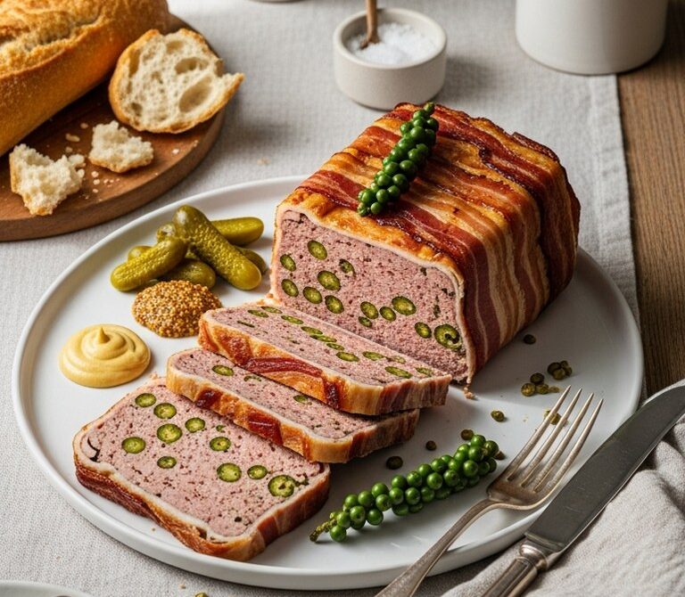 Bistro-Style Pork and Green Peppercorn Pâté