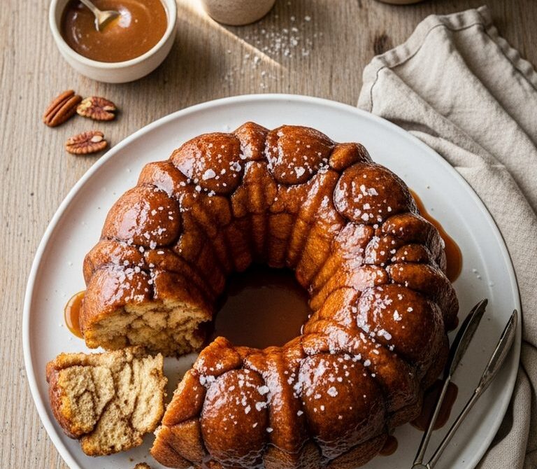 Brown Butter Caramel Cinnamon Monkey Bread