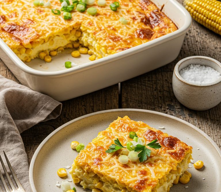 Chipa Guazú: Fresh Corn and Cheese Casserole