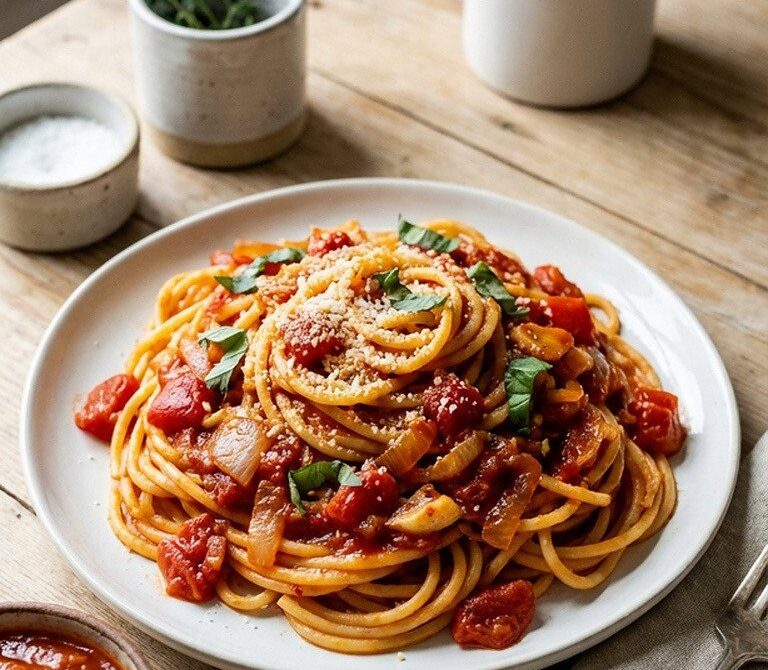 Chunky Tomato Garlic Marinara with Red Wine and Basil