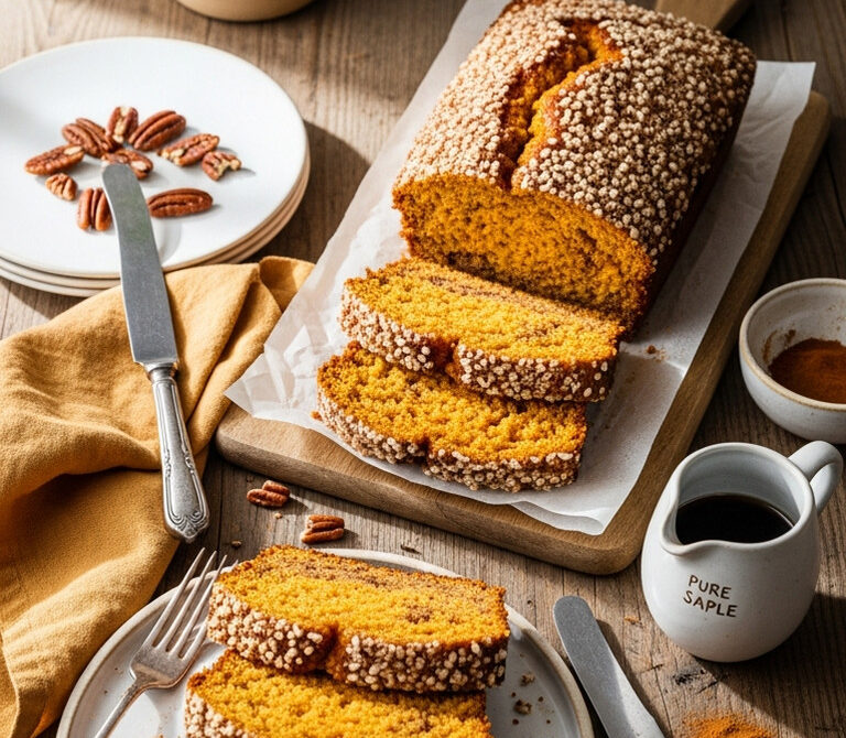 Cinnamon-Maple Sweet Potato Bread