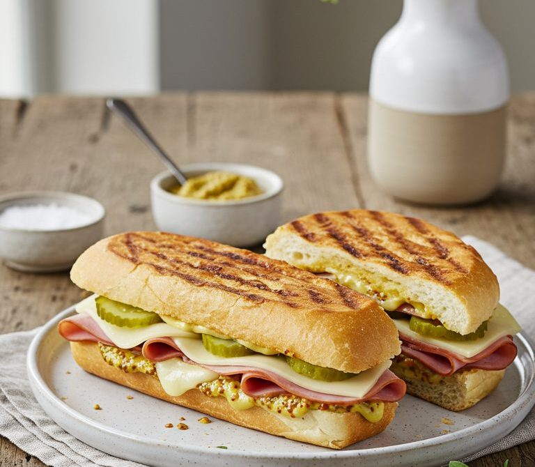 Classic Cuban Sandwich (Cubano) with Mojo Pork