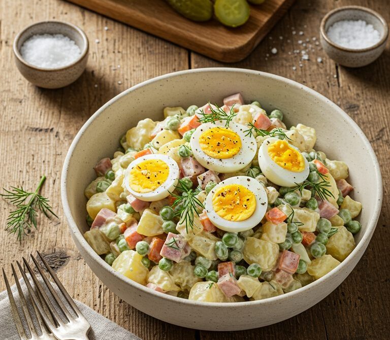 Classic Olivier Salad (Russian Potato Salad)