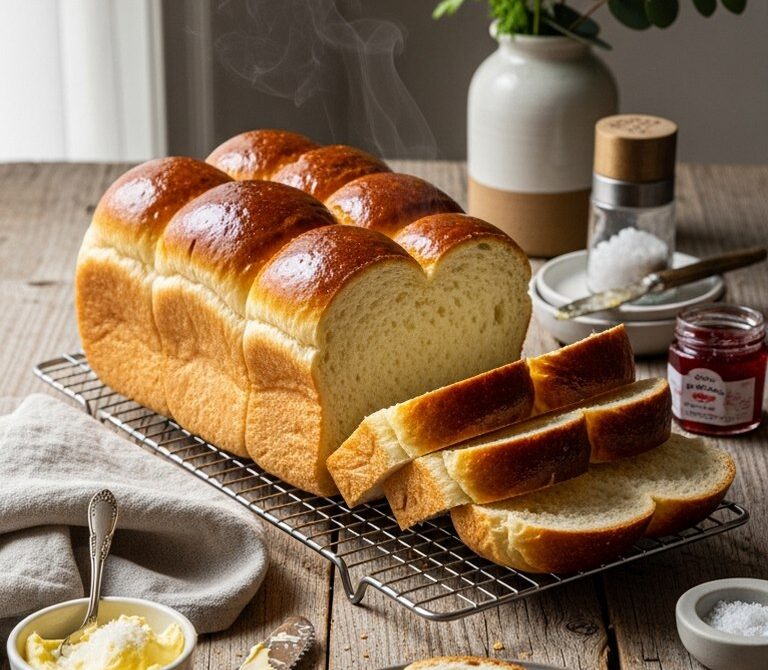 Cloud-Soft Shokupan Milk Bread Loaf
