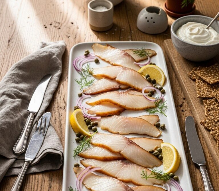 Cold-Smoked Whitefish Strips for Delicate Seafood Charcuterie