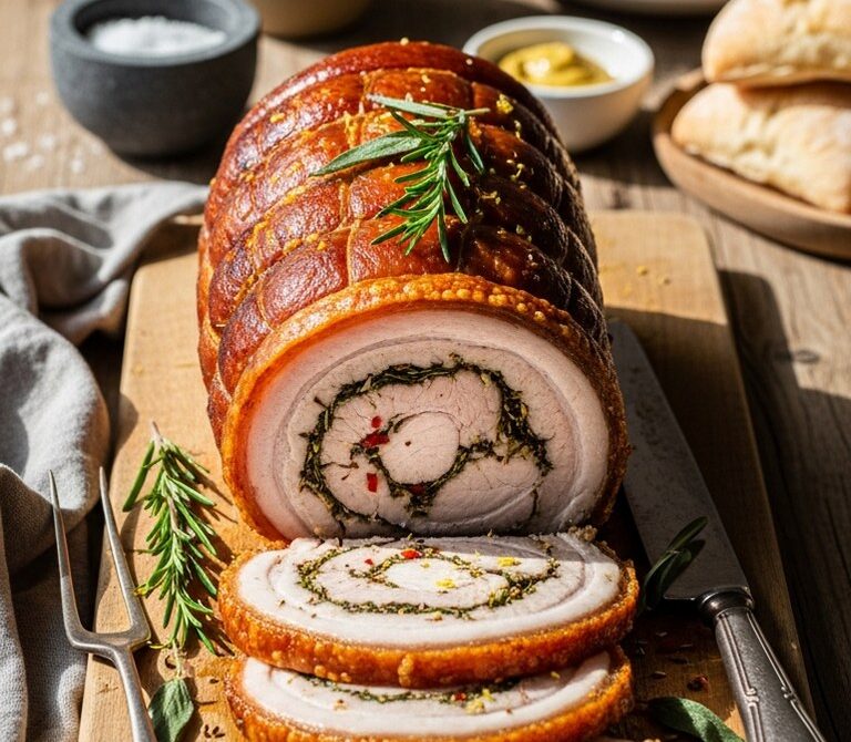 Crispy Porchetta-Style Rolled
