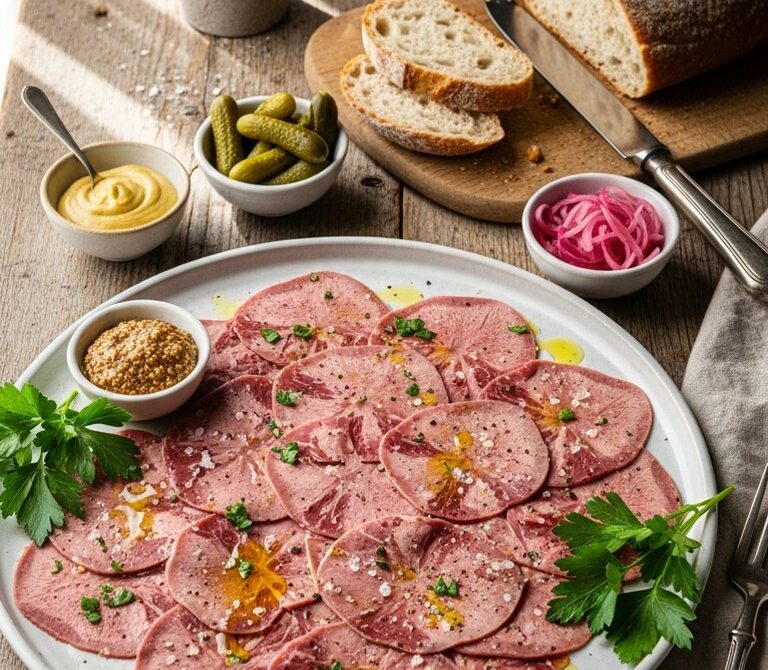 Deli-Style Cured Beef Tongue Cold Cuts