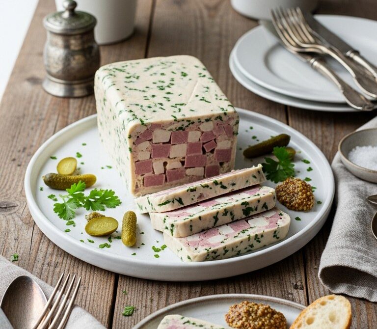 Delicate Veal and Smoked Ham Terrine