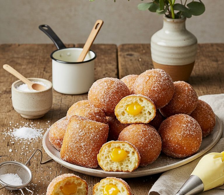 Hawaiian Malasadas: Fluffy Sugar-Coated Doughnuts
