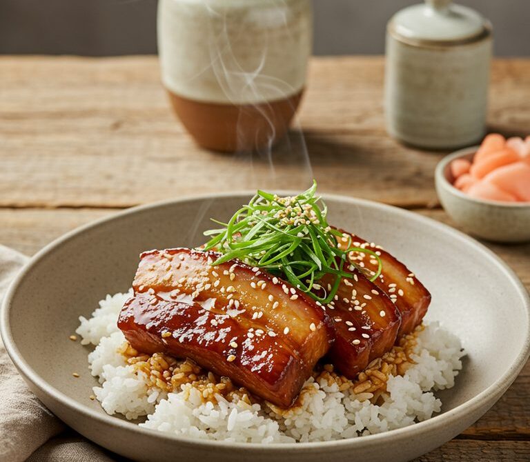 Hawaiian Shoyu Pork (Rafute-Style)