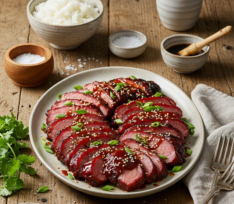 Hawaiian-Style Char Siu Pork Shoulder