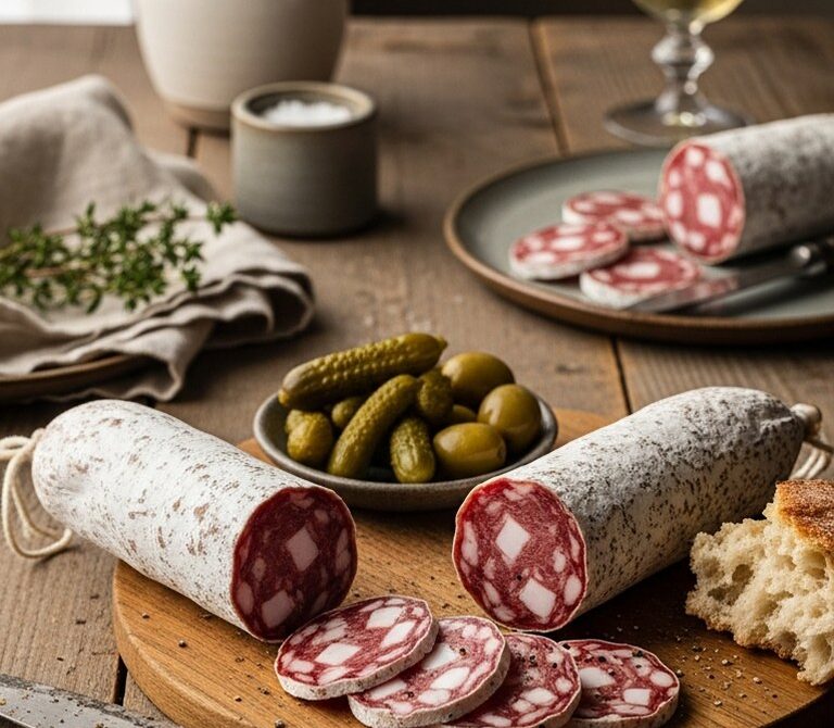 Homemade Saucisson Sec (French Dry-Cured Salami)