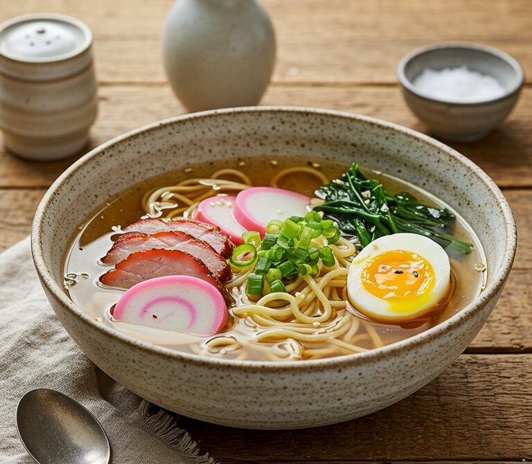 Homestyle Hawaiian Saimin Noodle Soup
