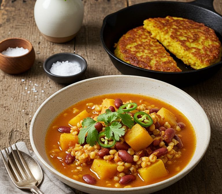 Kenyan Githeri: Curried Maize and Bean One-Pot