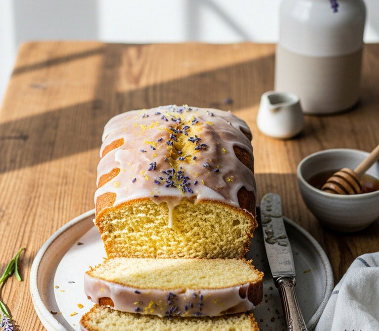Lavender Honey Loaf Quick Bread