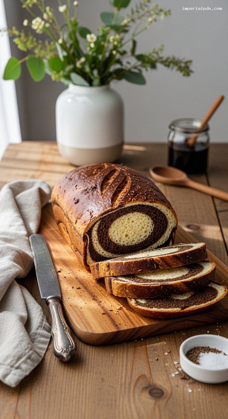 Marble Rye and Molasses Sandwich Loaf – Imperial Recipes