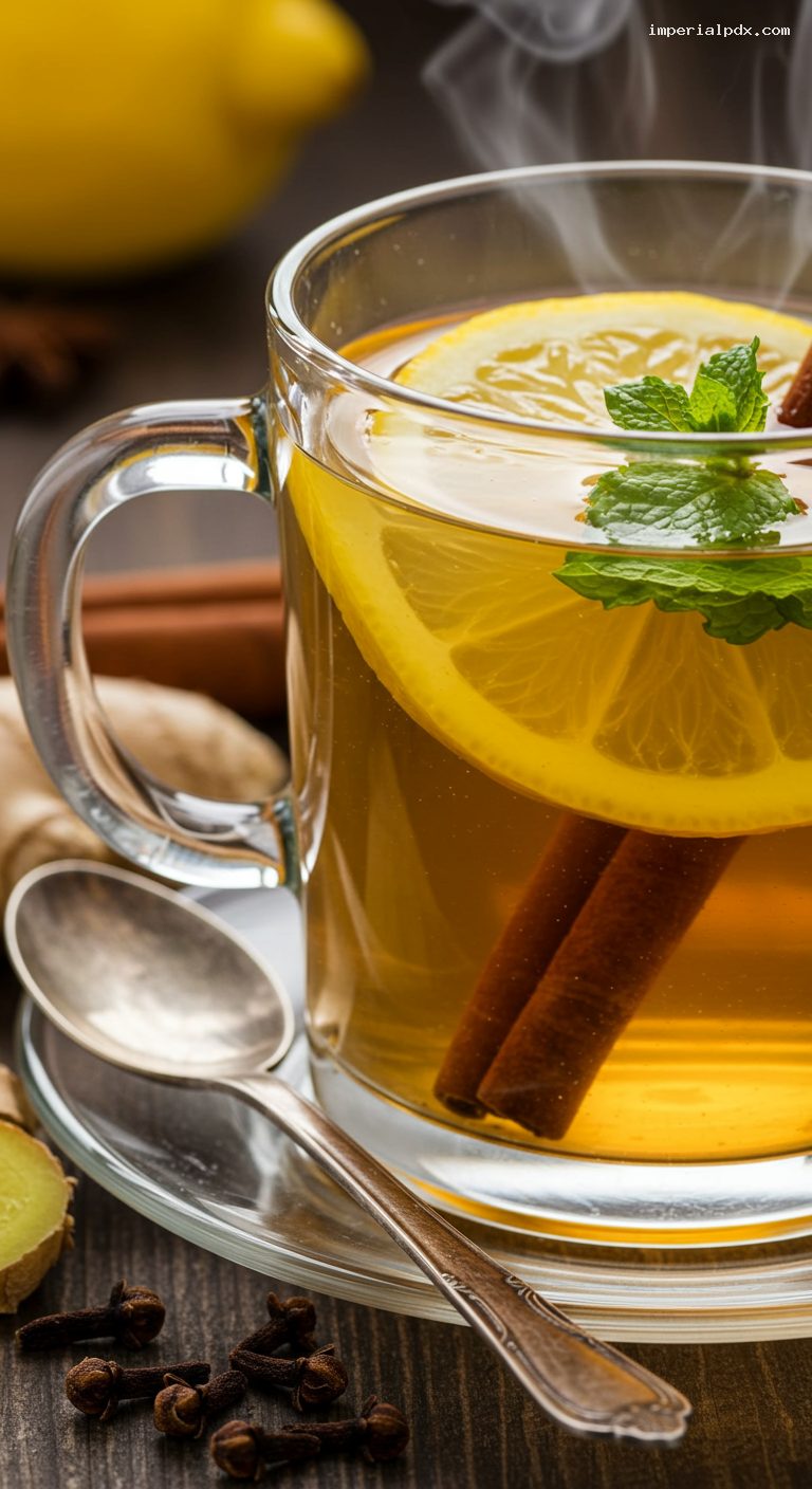 Old-School Sbiten: Spiced Honey Winter Warmer – Closeup