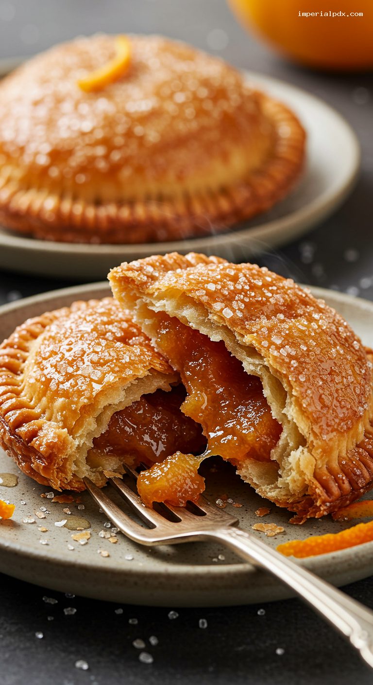 Pastelitos Criollos with Quince or Sweet Potato Filling – Closeup
