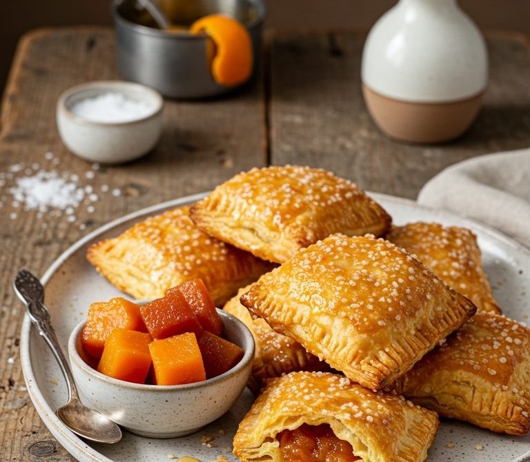 Pastelitos Criollos with Quince or Sweet Potato Filling
