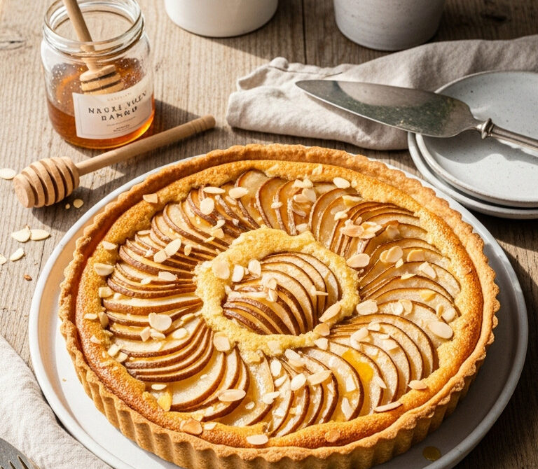 Pear and Almond Frangipane Tart