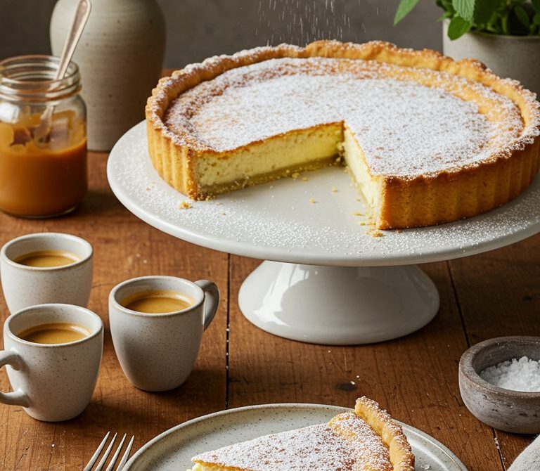 Porteña Ricotta Tart with Lemon and Vanilla