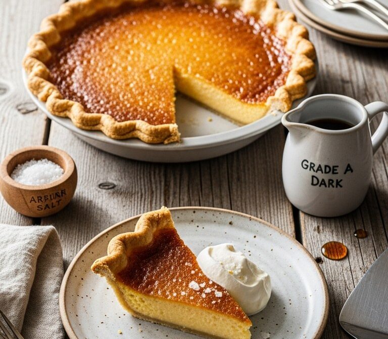 Québec Maple Sugar Pie