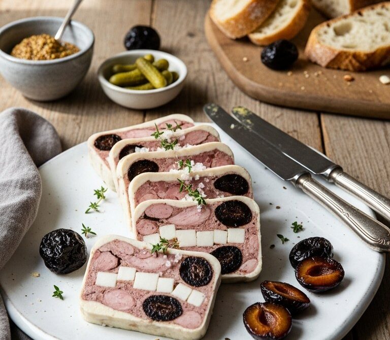 Rabbit and Prune Terrine With Brandy