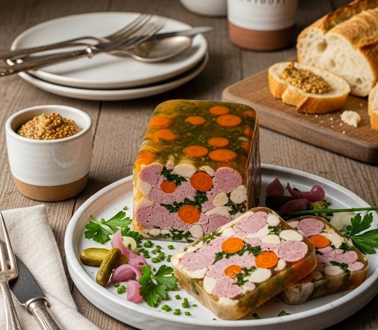 Rustic Fromage de Tête: Homestyle Pork Head Terrine