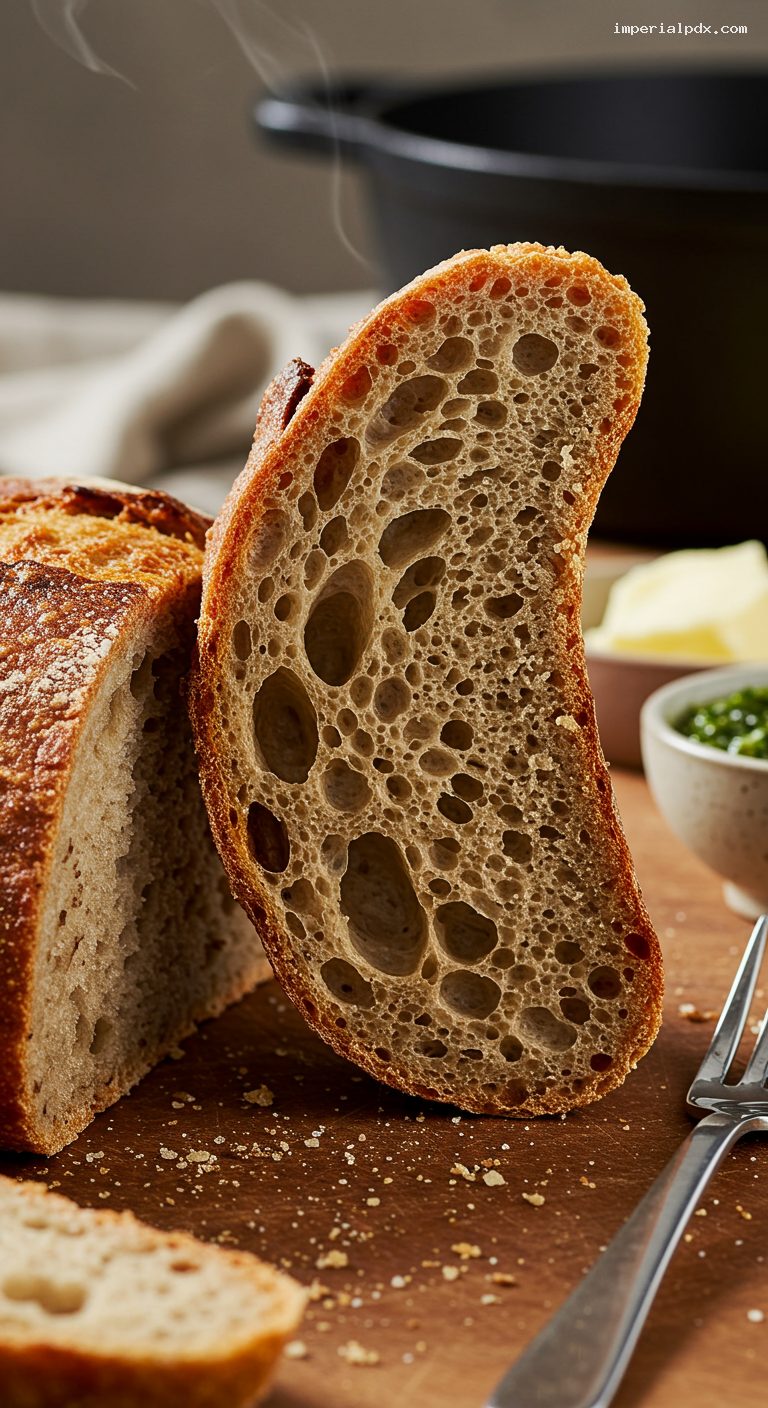 Rustic Pan de Campo in Cast Iron – Closeup