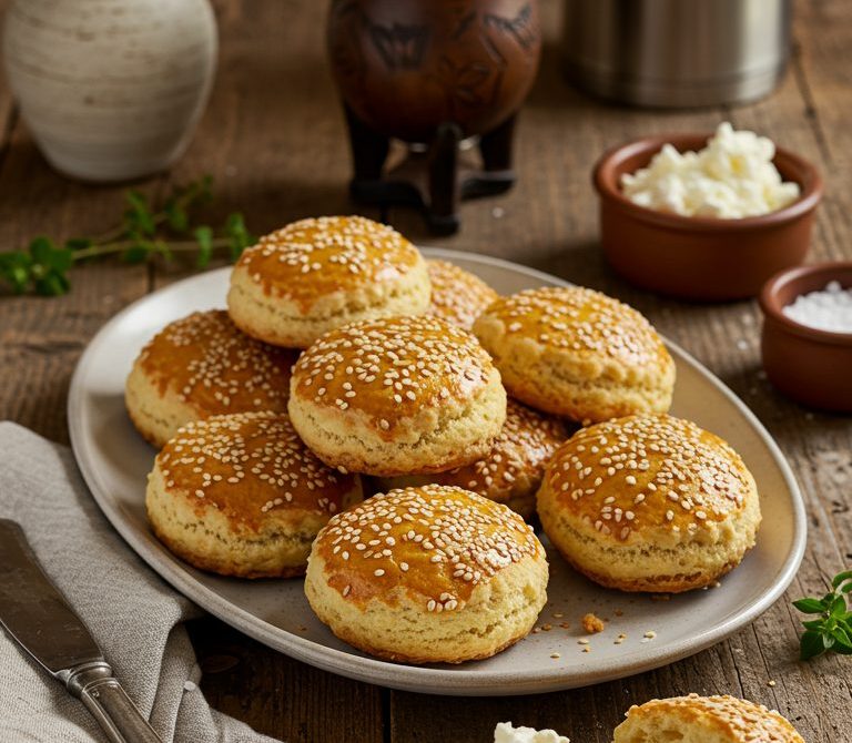 Savory Bizcochitos de Grasa (Flaky Beef-Dripping Biscuits)