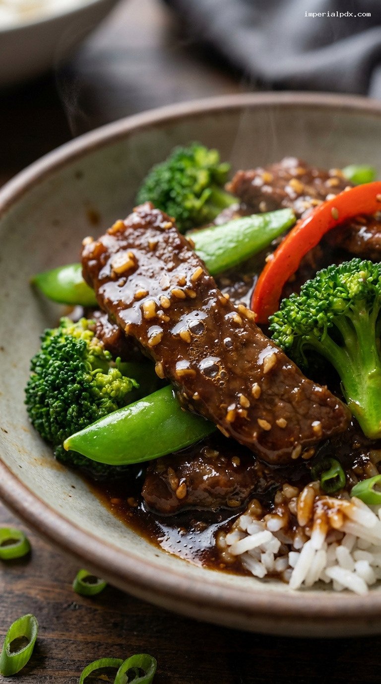 Savory-Sweet Hoisin Garlic Stir-Fry Sauce – Closeup