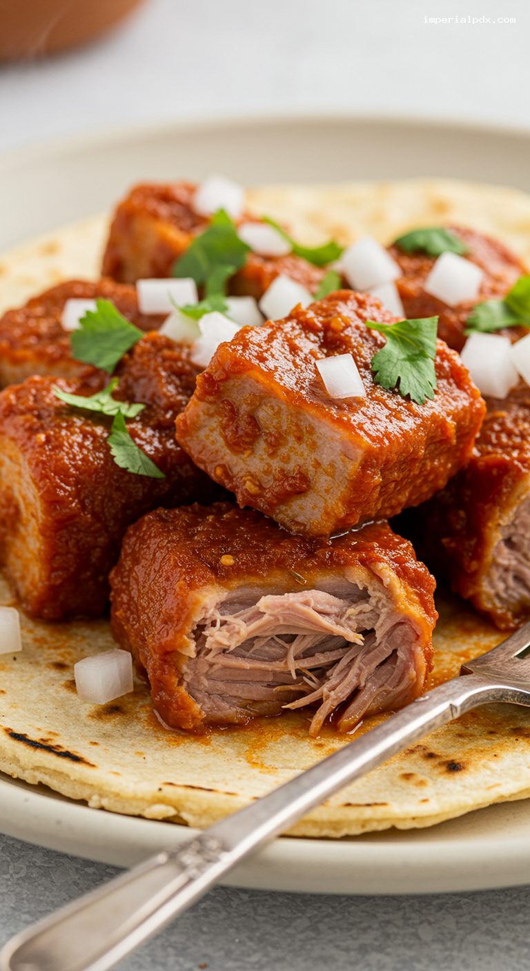 South Texas Asado de Puerco Tacos – Closeup