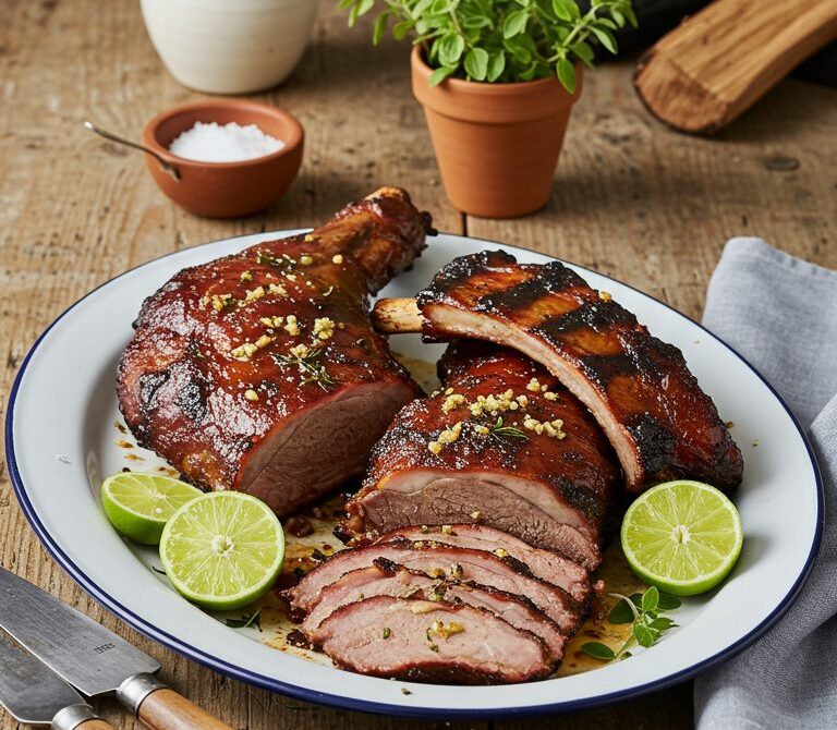 South Texas Cabrito Asado with Citrus and Garlic
