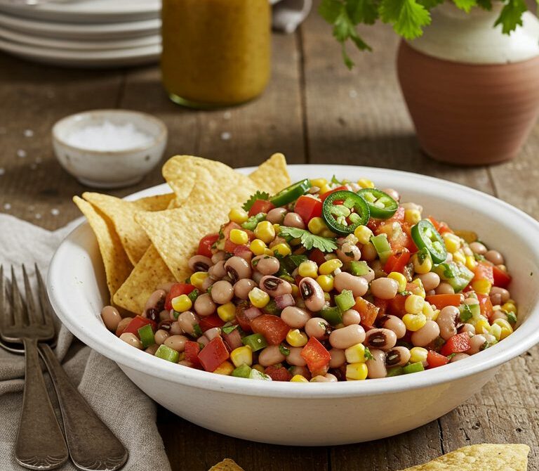 Texas Caviar with Tangy Chile-Lime Vinaigrette