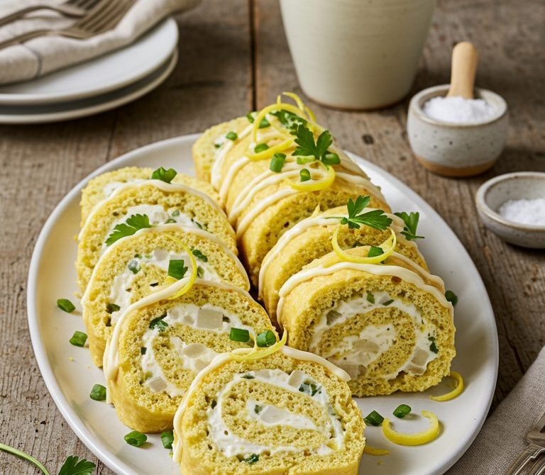 Tuna and Hearts of Palm Pionono Roll