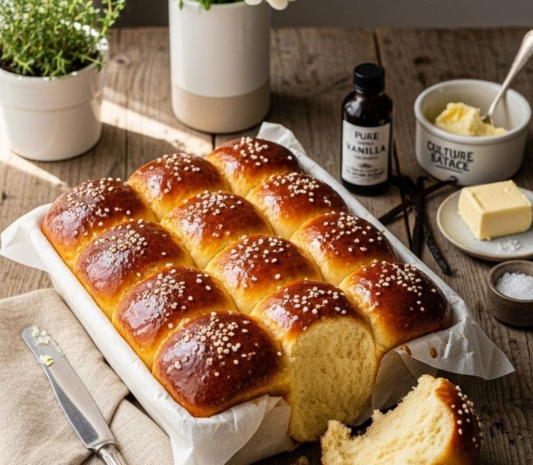 Ultra-Buttery Brioche Pull-Apart Loaf