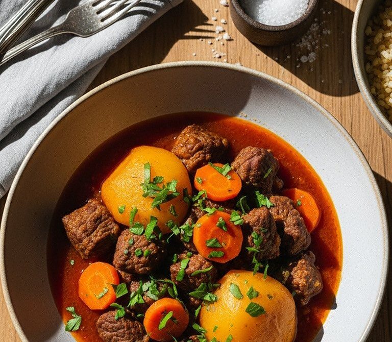 Ayvalı Tas Kebabı: Turkish Beef and Quince Stew