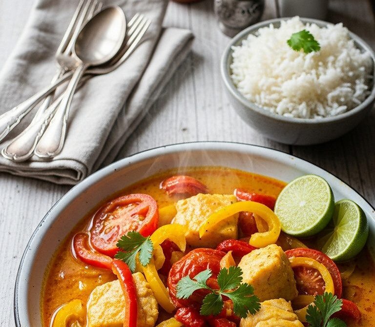 Bahian Moqueca Fish Stew With Coconut Milk and Palm Oil