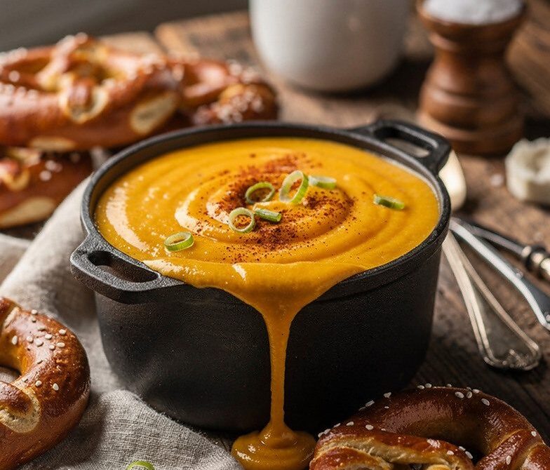 Beer Cheddar Sauce With Mustard and Smoked Paprika