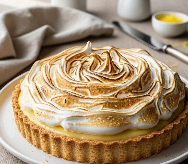 Classic Tarte au Citron with Silky Lemon Filling